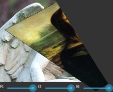 Two images, one per side